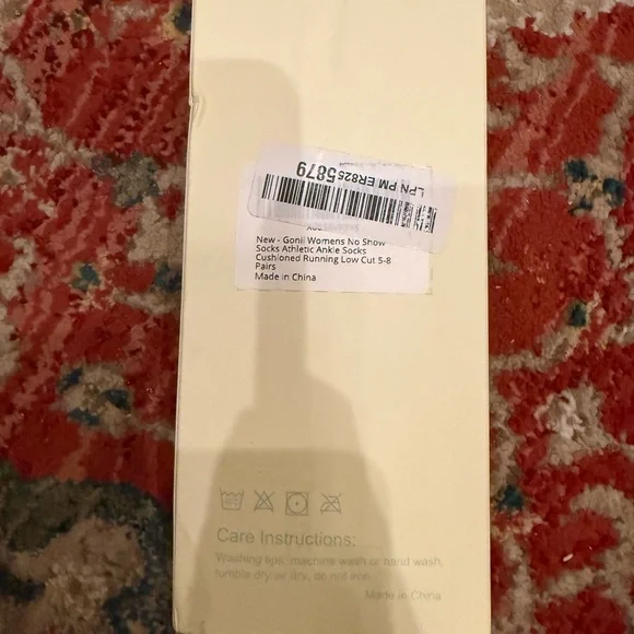 Gonii Womens No Show Socks Athletic Ankle Socks Cushioned Running Low Cut 5 Pair - Picture 8 of 8